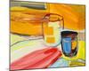 Glasses on the Bar-Joan Davis-Mounted Giclee Print