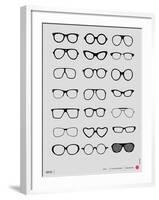 Glasses Poster I-NaxArt-Framed Art Print