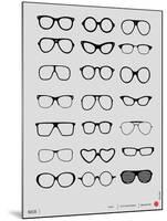 Glasses Poster I-NaxArt-Mounted Art Print