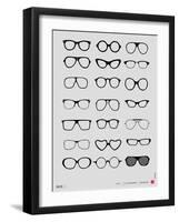 Glasses Poster I-NaxArt-Framed Art Print