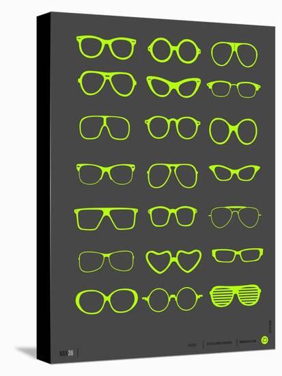 Glasses Poster III-NaxArt-Stretched Canvas
