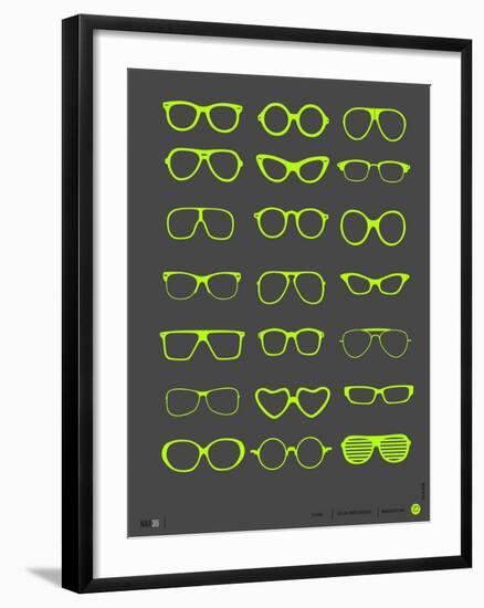 Glasses Poster III-NaxArt-Framed Art Print