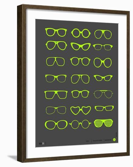 Glasses Poster III-NaxArt-Framed Art Print