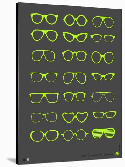 Glasses Poster III-NaxArt-Stretched Canvas