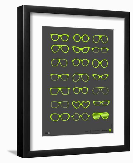 Glasses Poster III-NaxArt-Framed Art Print