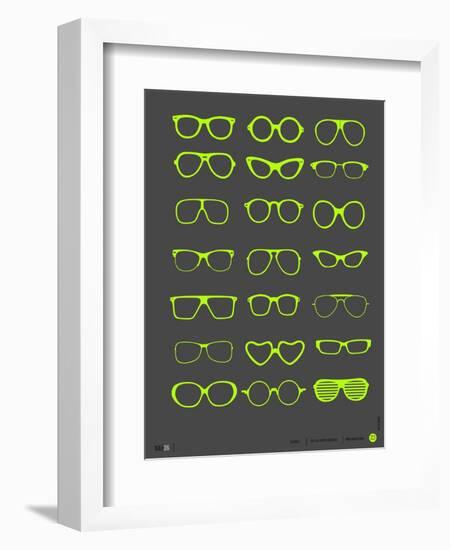 Glasses Poster III-NaxArt-Framed Art Print