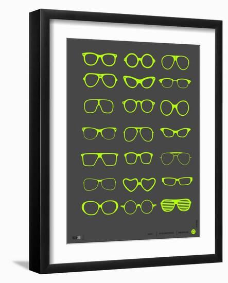 Glasses Poster III-NaxArt-Framed Art Print