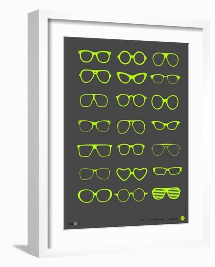 Glasses Poster III-NaxArt-Framed Art Print