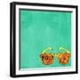 Glasses Square I-Elizabeth Medley-Framed Art Print