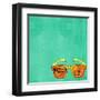 Glasses Square I-Elizabeth Medley-Framed Art Print