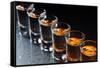 Glasses with an Alcoholic Drink-igorr-Framed Stretched Canvas