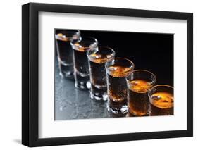 Glasses with an Alcoholic Drink-igorr-Framed Photographic Print