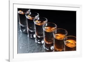 Glasses with an Alcoholic Drink-igorr-Framed Photographic Print