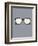 Glasses-null-Framed Art Print