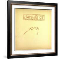 Glasses-null-Framed Giclee Print