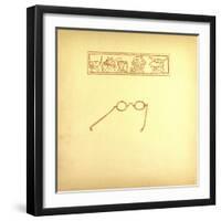 Glasses-null-Framed Giclee Print