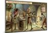 Glassmakers in the 14th Century-null-Mounted Giclee Print