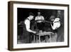 Glassmaking - Cutting-null-Framed Photographic Print