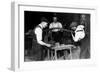 Glassmaking - Cutting-null-Framed Photographic Print