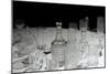 Glassware, Glasses, Bottles and Jars, Waino Aaltonen Museum, Turku, Finland-null-Mounted Giclee Print