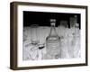 Glassware, Glasses, Bottles and Jars, Waino Aaltonen Museum, Turku, Finland-null-Framed Giclee Print