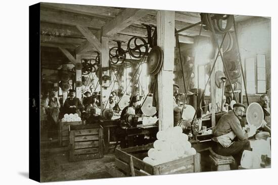 Glassworks, Baruth, C 1910-null-Stretched Canvas