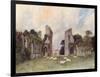 Glastonbury Abbey 1908-Warwick Goble-Framed Art Print