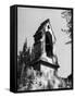 Glastonbury Abbey Bell-null-Framed Stretched Canvas