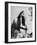 Glastonbury Abbey Bell-null-Framed Photographic Print