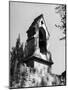 Glastonbury Abbey Bell-null-Mounted Photographic Print