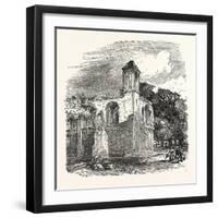 Glastonbury Abbey-null-Framed Giclee Print