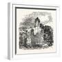 Glastonbury Abbey-null-Framed Giclee Print