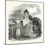 Glastonbury Abbey-null-Mounted Giclee Print