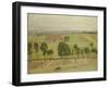 Glastonbury Plain, 1926 oil on paper-William Nicholson-Framed Giclee Print