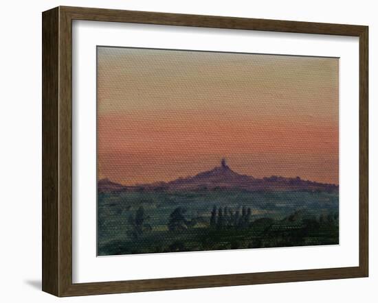 Glastonbury Tor, 2016-Antonia Myatt-Framed Giclee Print