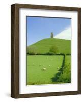 Glastonbury Tor, Glastonbury, Somerset, England, UK-Christopher Nicholson-Framed Photographic Print