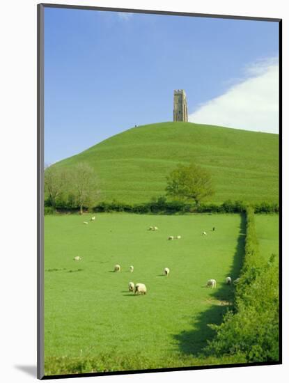 Glastonbury Tor, Glastonbury, Somerset, England, UK-Christopher Nicholson-Mounted Photographic Print