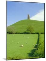 Glastonbury Tor, Glastonbury, Somerset, England, UK-Christopher Nicholson-Mounted Photographic Print