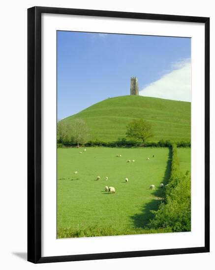 Glastonbury Tor, Glastonbury, Somerset, England, UK-Christopher Nicholson-Framed Photographic Print