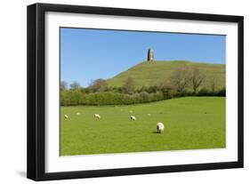 Glastonbury Tor Hill Somerset England-acceleratorhams-Framed Photographic Print