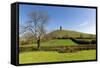 Glastonbury Tor, Somerset, England-acceleratorhams-Framed Stretched Canvas