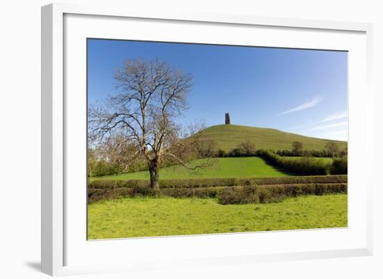 Glastonbury Tor, Somerset, England-acceleratorhams-Framed Photographic Print