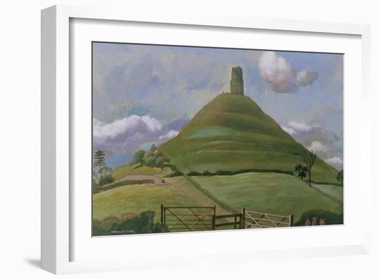 Glastonbury Tor-Osmund Caine-Framed Giclee Print