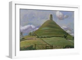 Glastonbury Tor-Osmund Caine-Framed Giclee Print