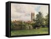 Glastonbury, Tower 1927-Walter Tyndale-Framed Stretched Canvas