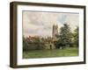 Glastonbury, Tower 1927-Walter Tyndale-Framed Art Print