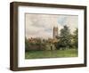 Glastonbury, Tower 1927-Walter Tyndale-Framed Art Print