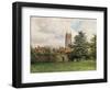 Glastonbury, Tower 1927-Walter Tyndale-Framed Art Print