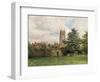 Glastonbury, Tower 1927-Walter Tyndale-Framed Art Print