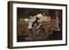 Glaucus and Nydia, 1867 (Oil on Wood Panel)-Lawrence Alma-Tadema-Framed Giclee Print